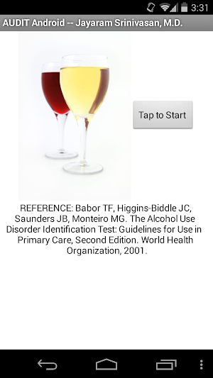 AUDIT Android: J Srinivasan MD Screenshot 0