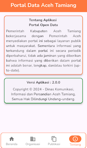 Open Data Aceh Tamiang Screenshot 2