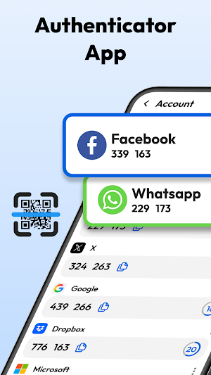Authenticator App - Secure 2FA Screenshot 1