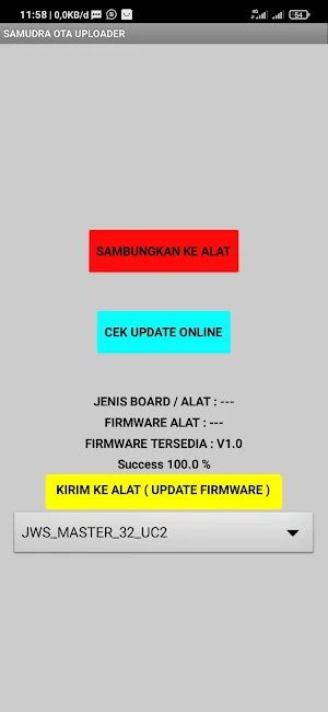 SAMUDRA UPLOADER WIFI OTA Screenshot 2