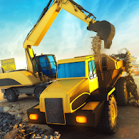Construction Bulldozer Transport Simulator
