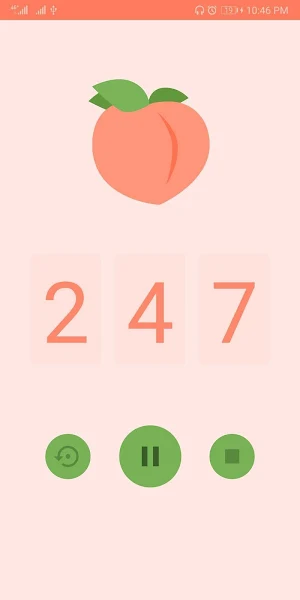 Peach Squat Counter Screenshot 1