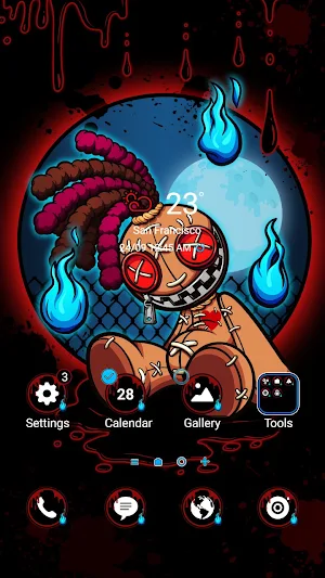 Evil Voodoo Doll - Wallpaper Screenshot 0