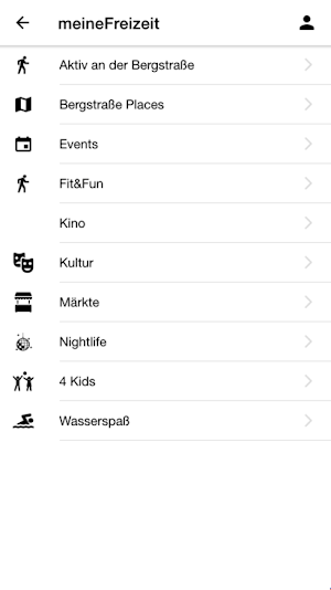 meineBergstraße Screenshot 3