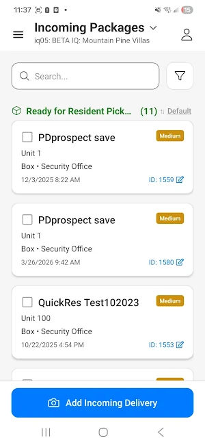 Yardi Concierge IQ Screenshot 1