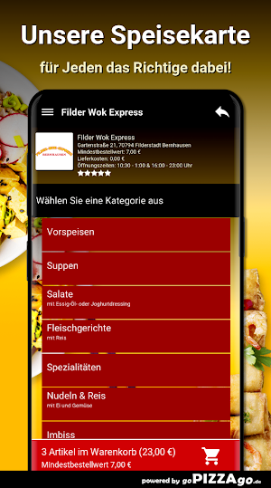 Filder Wok Express Filderstadt Screenshot 3