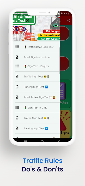 Road Sign Test - Traffic Quiz Screenshot 3