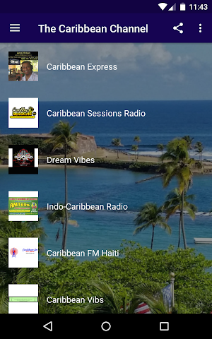 The Caribbean Channel - Live Radios! Screenshot 0