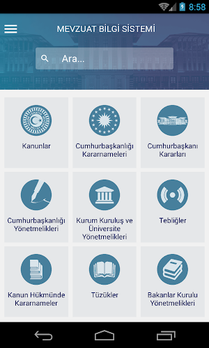 T.C. Mevzuat Bilgi Sistemi Screenshot 0