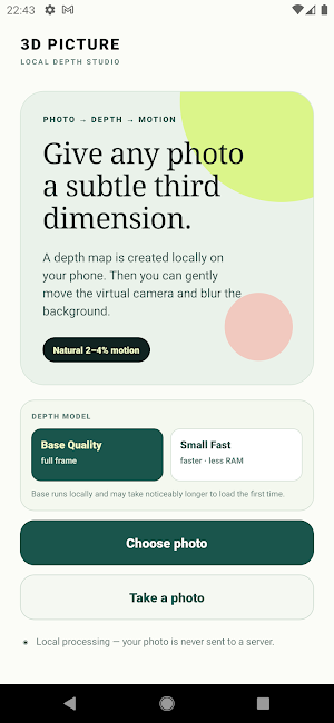 3D Photo — Depth & Parallax Screenshot 2