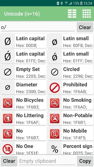 unicode Screenshot 3