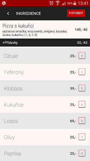 Lany Pizza Brno Screenshot 1