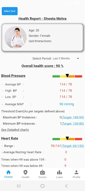 CardioHealth Screenshot 1