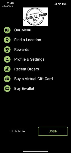 Central Park Deli Screenshot 1