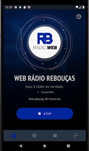 WEB RÁDIO REBOUÇAS Screenshot 2