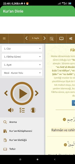 Kur'an Dinle, Namaz Screenshot 3