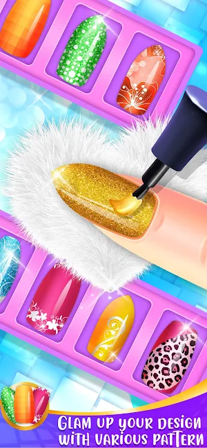 Nail Salon Girls Manicure Game Screenshot 0