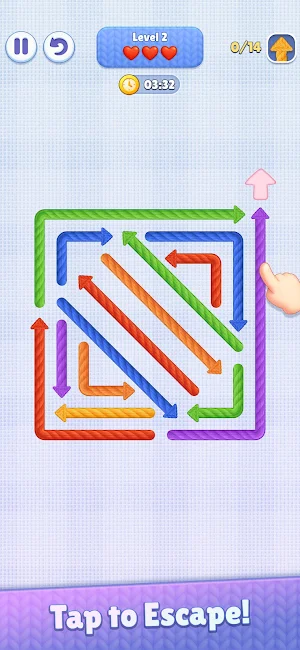 Rope Out: Color Puzzle Screenshot 0