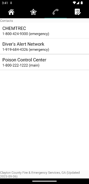 CCFES Patient Care Manual Screenshot 1