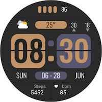 Flip Clock Watch Face