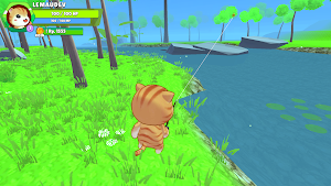 Simulator Kucing Memancing 3D Screenshot 1