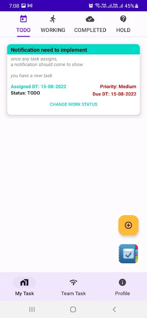 One17 - Work & Team Management Screenshot 1