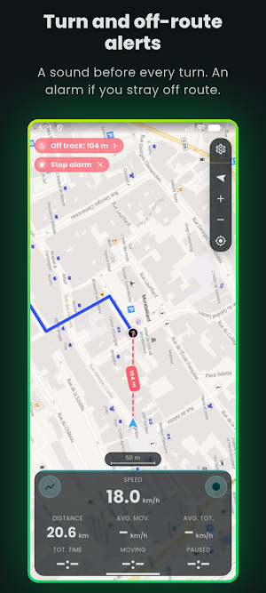 Bike n Go - GPS Bike Computer Screenshot 2