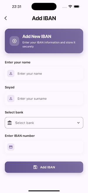 IBAN Screenshot 1