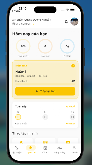 Livefit Fitness Screenshot 2