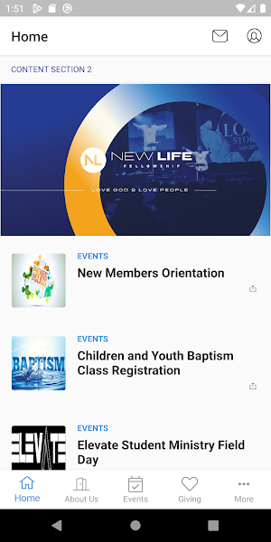 New Life Fellowship Ministries Screenshot 0
