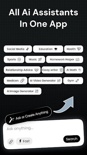 AI Chat: AI Chatbot Assistants Screenshot 0