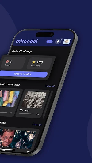 Mirandol - Knowledge Challenge Screenshot 1