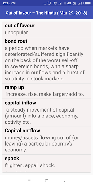 Vocabulary - For bank exams Screenshot 3