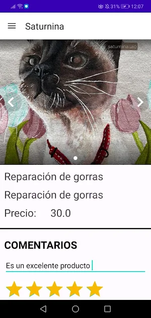 Saturnina Screenshot 2