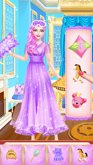 Princess PJ Party Makeover Spa Screenshot 2