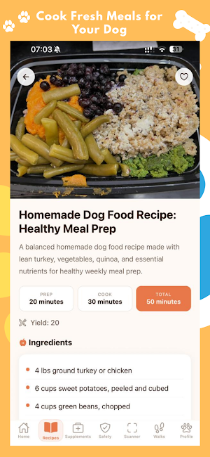 MyDogRecipe : Dog Recipes Screenshot 2