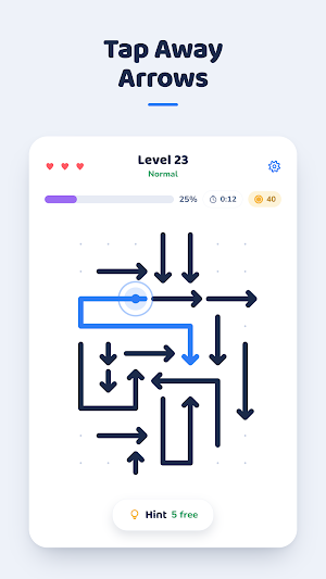ArrowPlus: Arrow Puzzle Game Screenshot 1