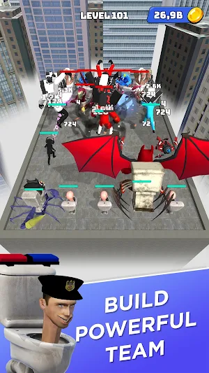 Merge Toilet: Skibidii Monster Screenshot 0