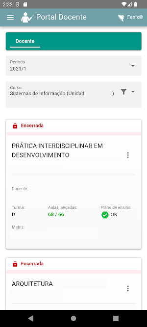Portal do Docente Screenshot 0
