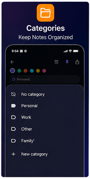 Notiz – Text & Voice Notes Screenshot 0