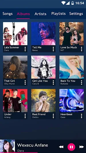 Music player Screenshot 1
