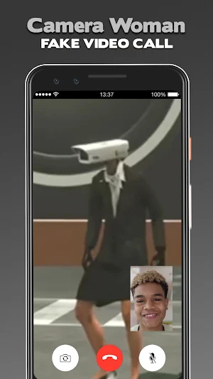 Camera Woman Prank Video Call Screenshot 0