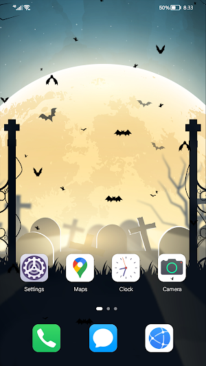 Cute Halloween Wallpapers Live Screenshot 1