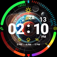 Earth Animated Pro Watch Face