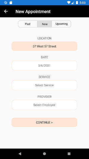 Ouidad Salon Screenshot 1