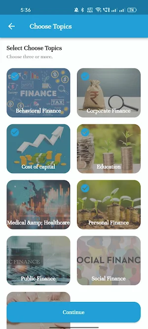 Mighty Finance Blog Screenshot 1