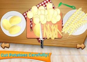 Cooking Potato Fries: Star Chef Restaurant Food Screenshot 2