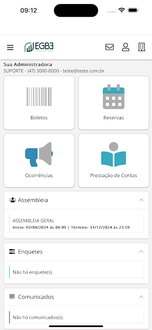 EGB3 Condomínios Screenshot 2