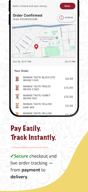 African Grocers Online Store Screenshot 3