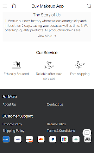 Buy Makeup App Online Shopping Screenshot 0
